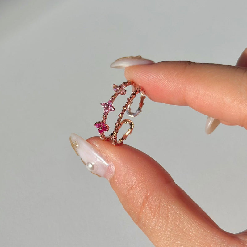 [sample ] Pink Blossom Ring