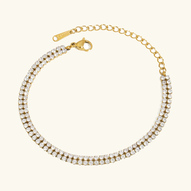Celene Layered Tennis Bracelet