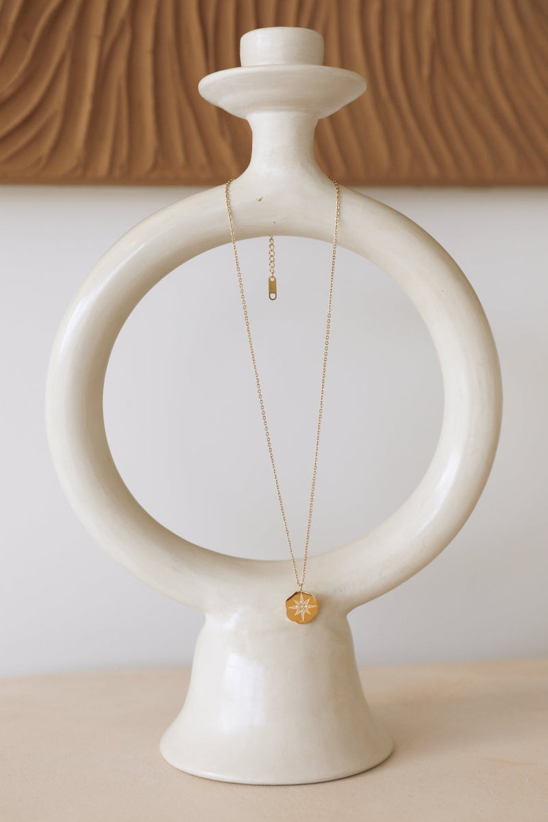 18k Gold Plated Guided Way Necklace