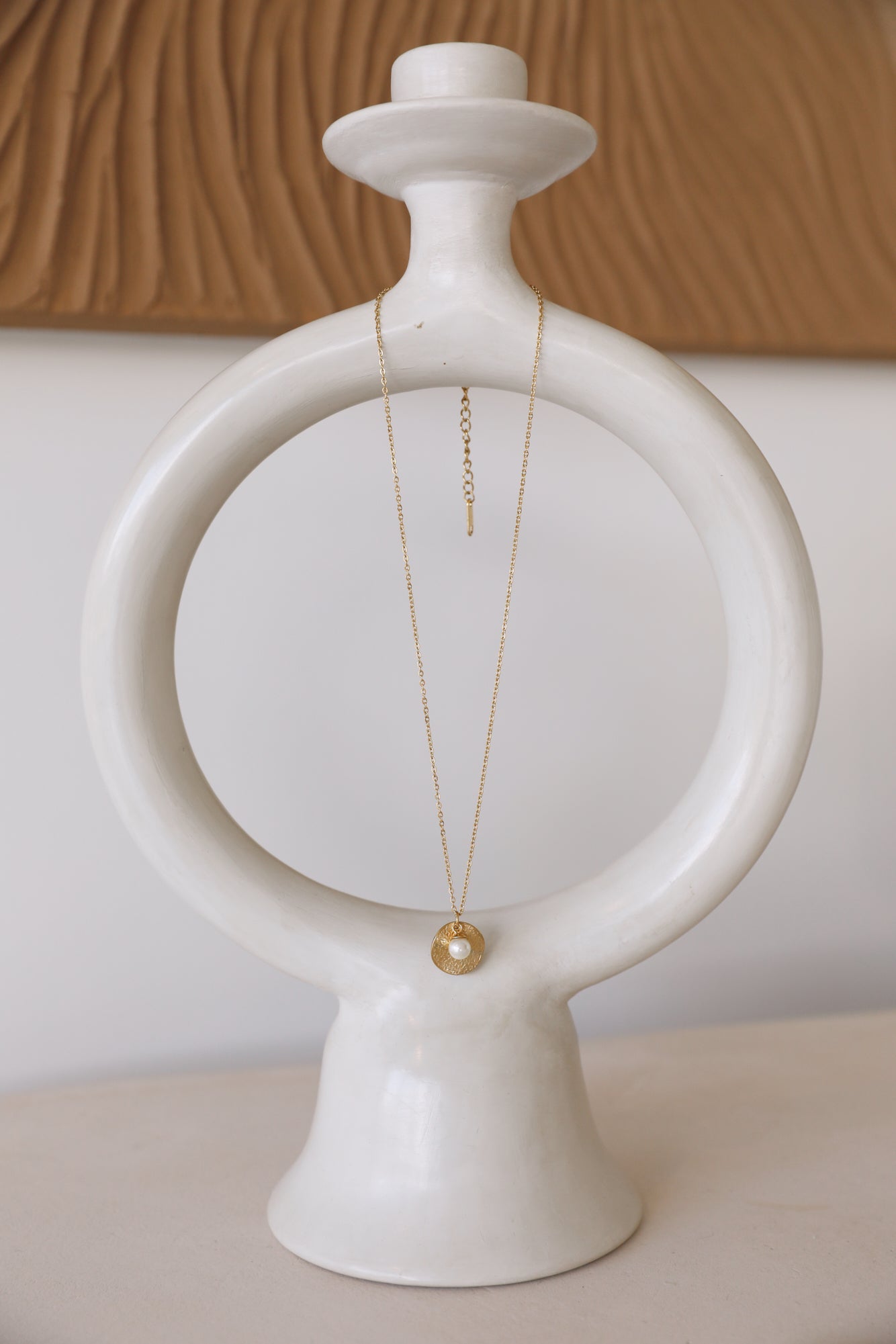18k Gold Plated Sights to See Necklace