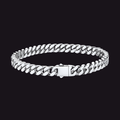 Miami Cuban Link Chain Bracelet 5/7/9/12mm Width for