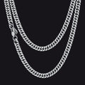 Heavy Miami Cuban Link Chain Necklace for