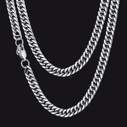 Heavy Miami Cuban Link Chain Necklace for