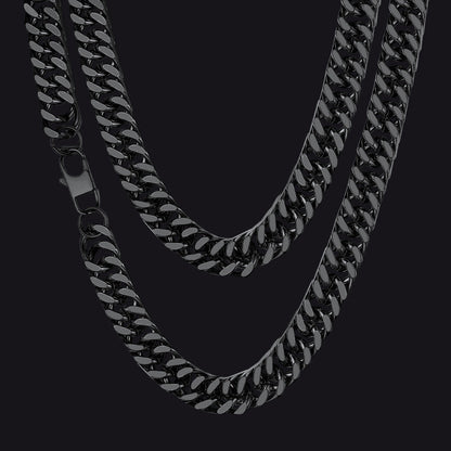 Heavy Miami Cuban Link Chain Necklace for