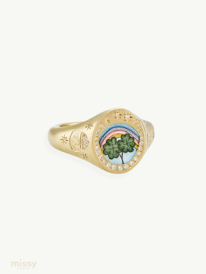 Annora Painted Adjustable Rings