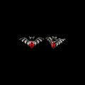 Bat Stud Earrings