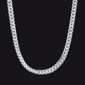 6mm Curb Chain Necklace in Stainless Steel for
