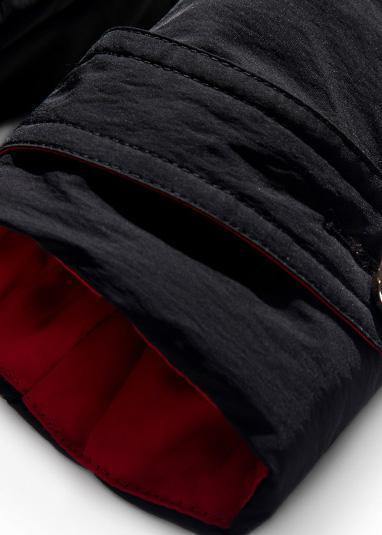 New Loose Fitting Winter Jacket Hooded Winter Outwear Black Drawstring Goose Down Coat