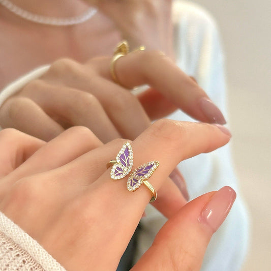 Whimsical Adjustable Ring Set