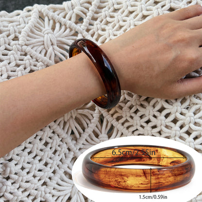 Sonny Swirl Resin Bangle