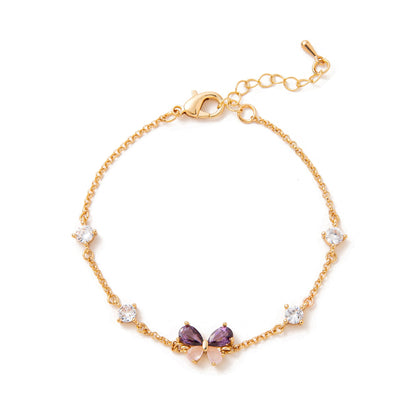Angelique Dainty Butterfly Zircon Jewelry
