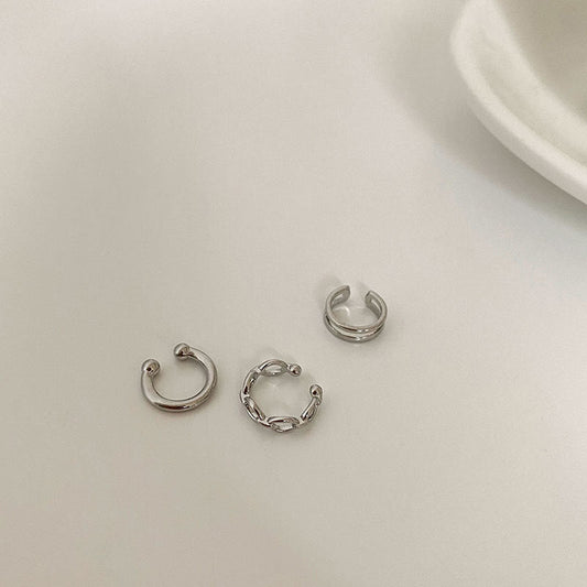 Arabelle Geometric Ear Cuff Set