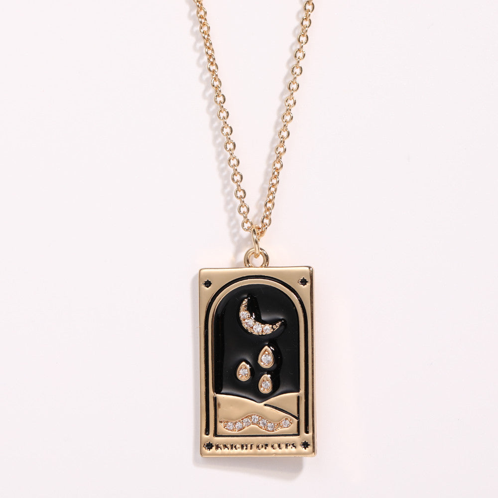 Erynn Gold-plated Tarot Necklace