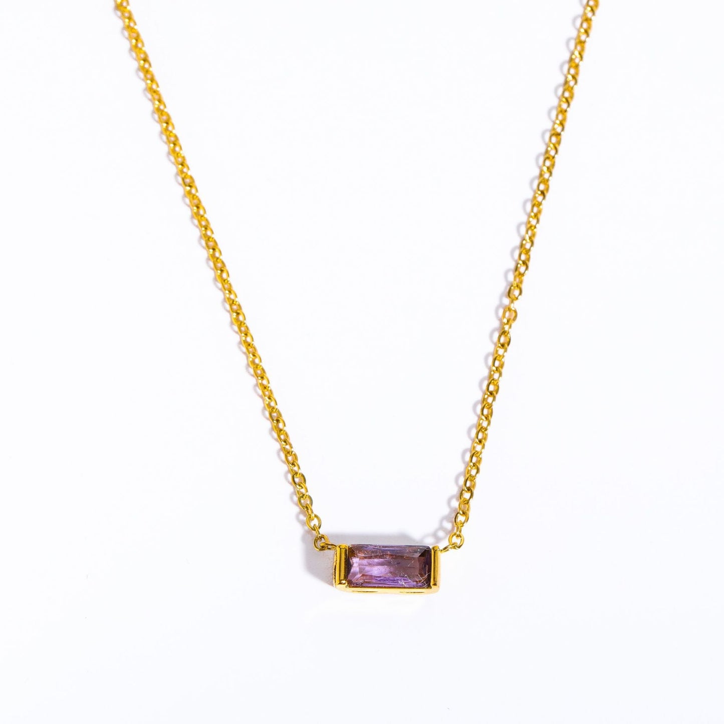 Bree Dainty Birthstone Necklace