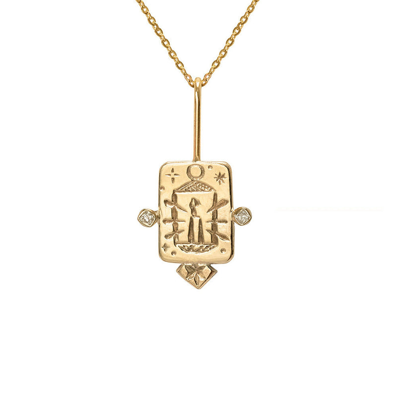 Breelyn Tarot Card Pendant Necklace