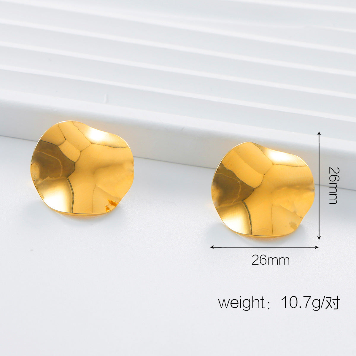 Katlyn Elevated Gold Geometric Earrings