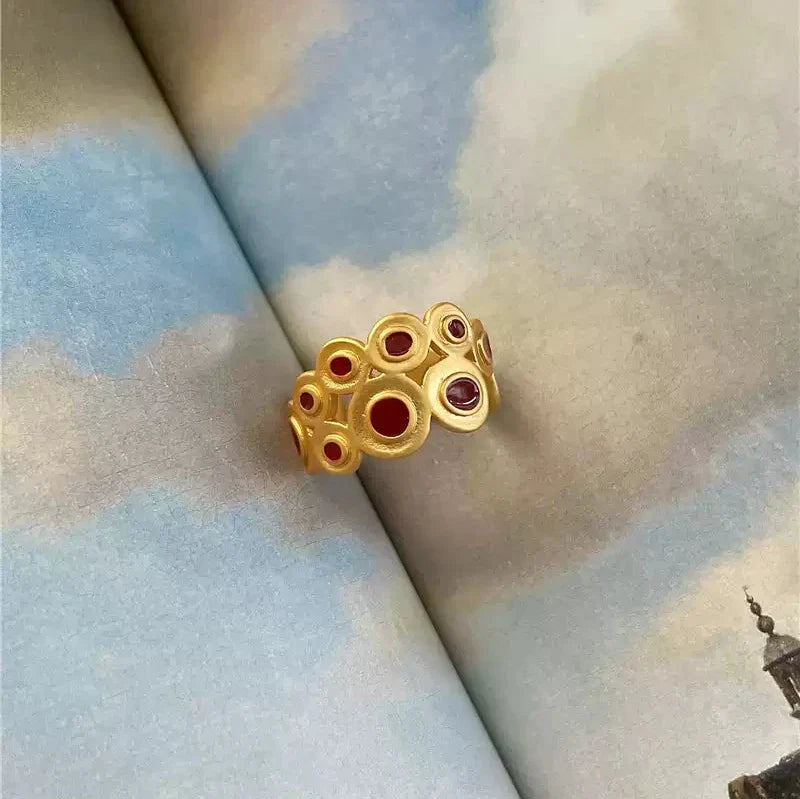 Emelia Mosaic Gemstone Ring