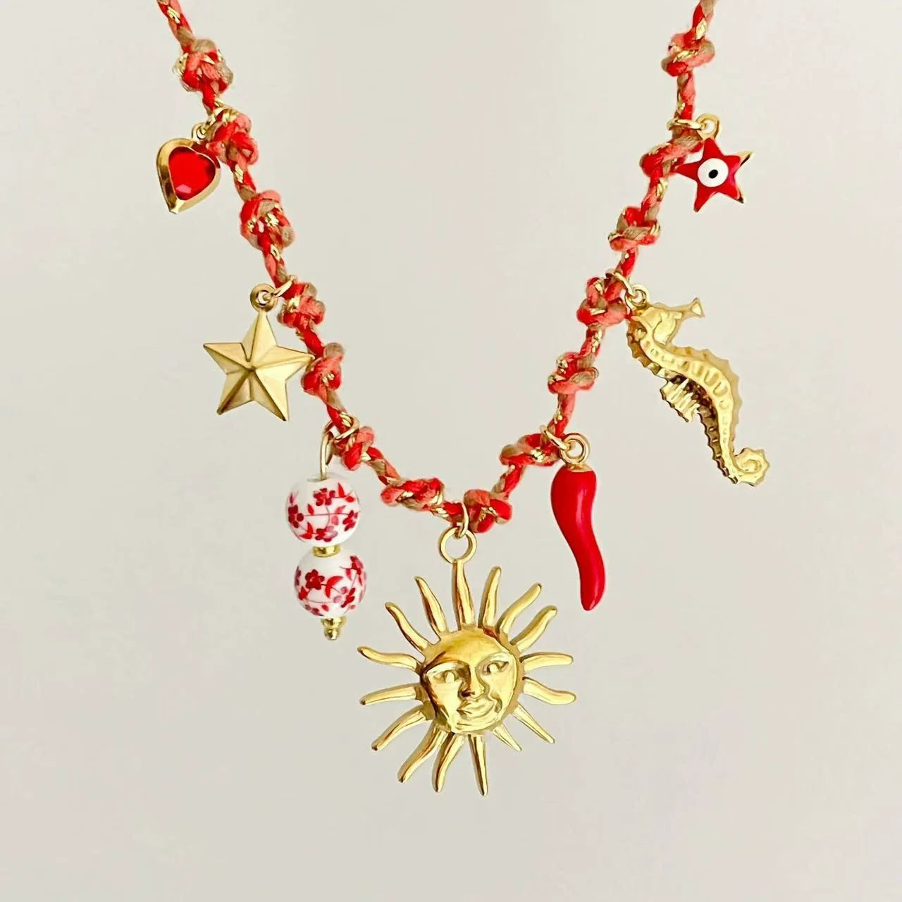 Bellah Summer Charm Necklace