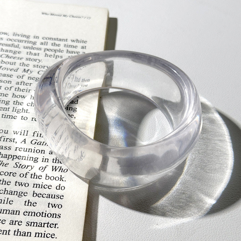 Yolanda Geometric Resin Bracelet