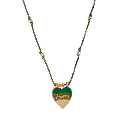Siyona Cord Charm Necklace