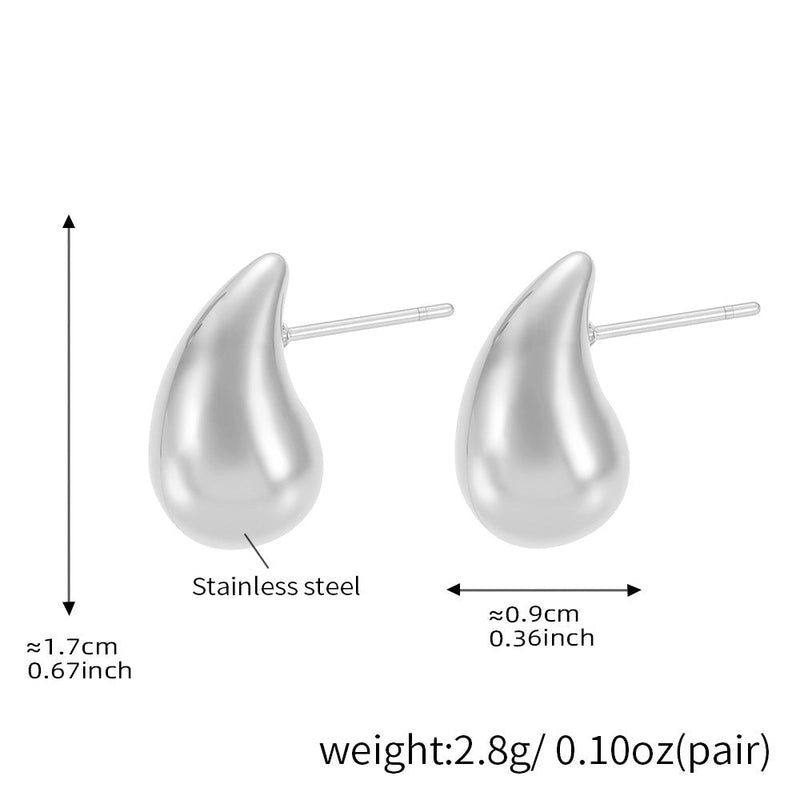 Kendalynn Hollow Teardrop Earrings