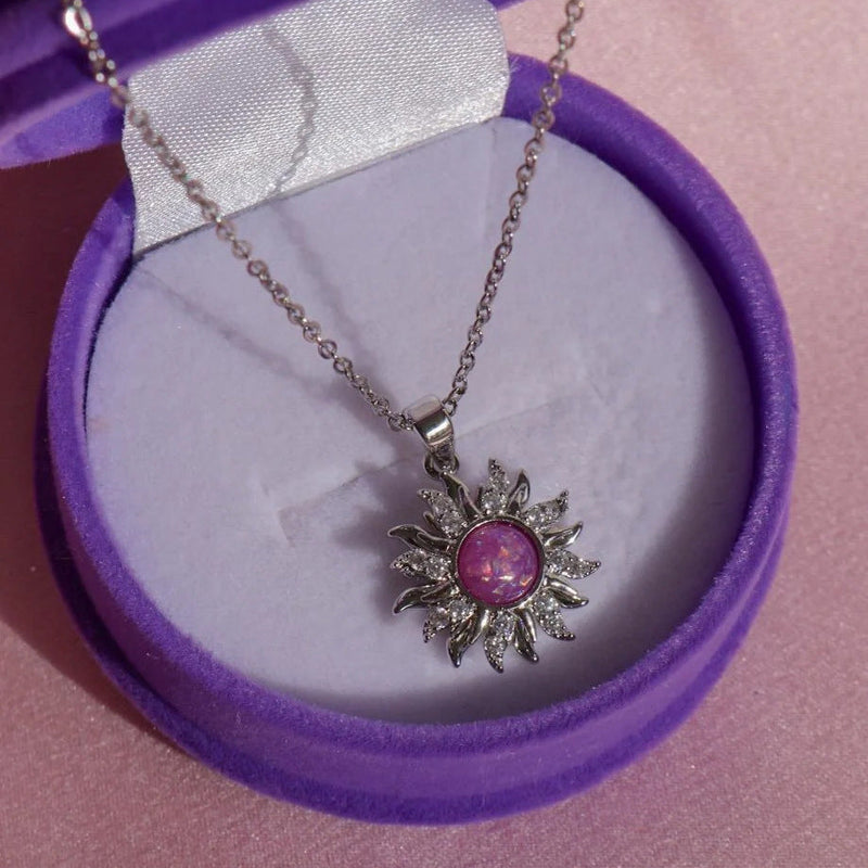 Aariyah Opal Zirconia Pendant Necklace
