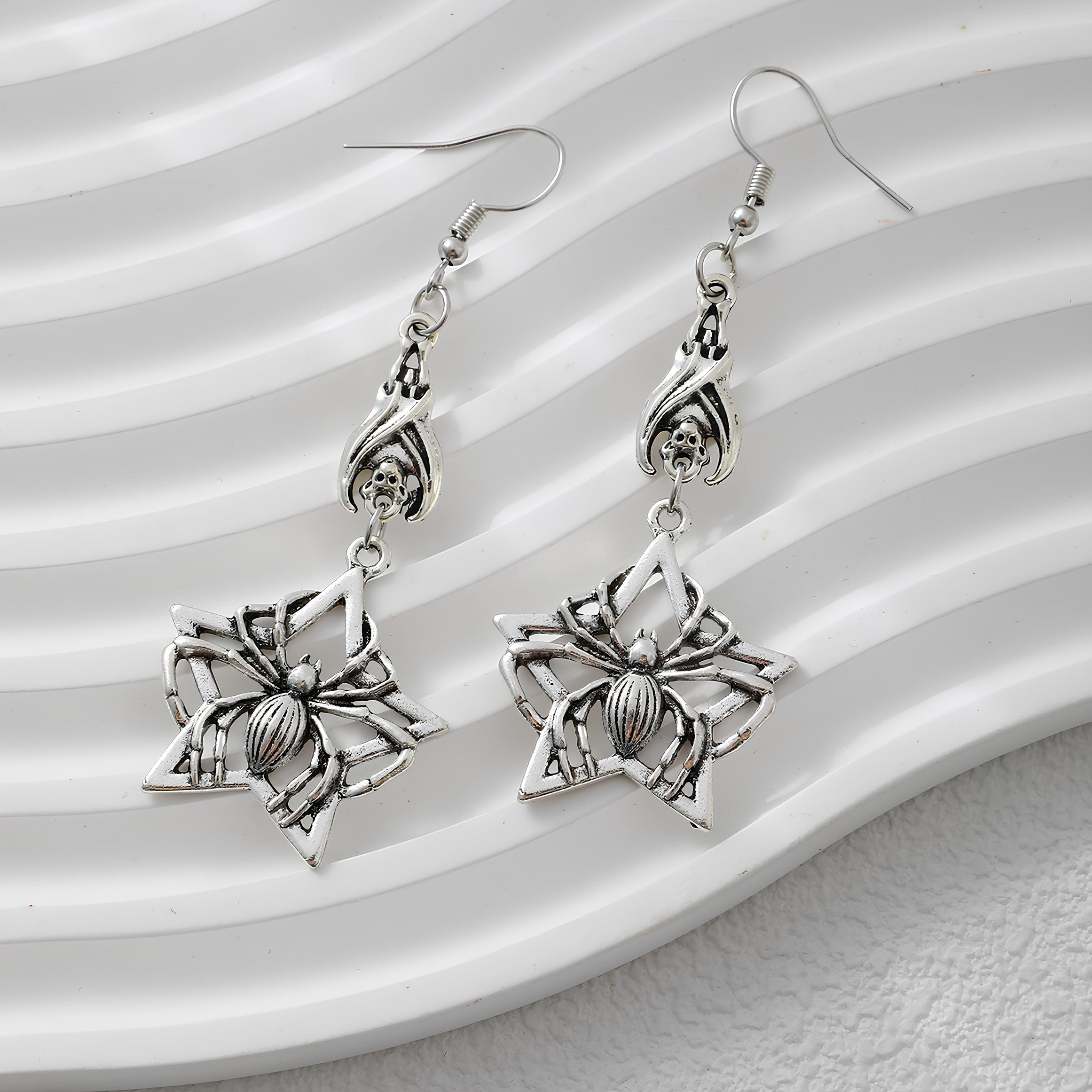 Gothic Sigil of the Dark Earrings