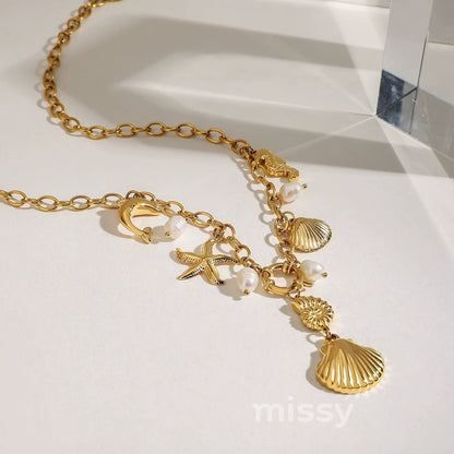 Muna Ocean Treasures Charm Necklace