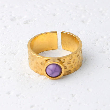 Thais Gold Statement Open Ring
