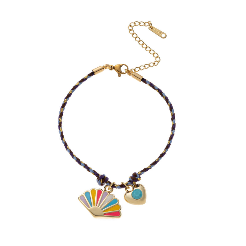 Charm Cord Bracelet