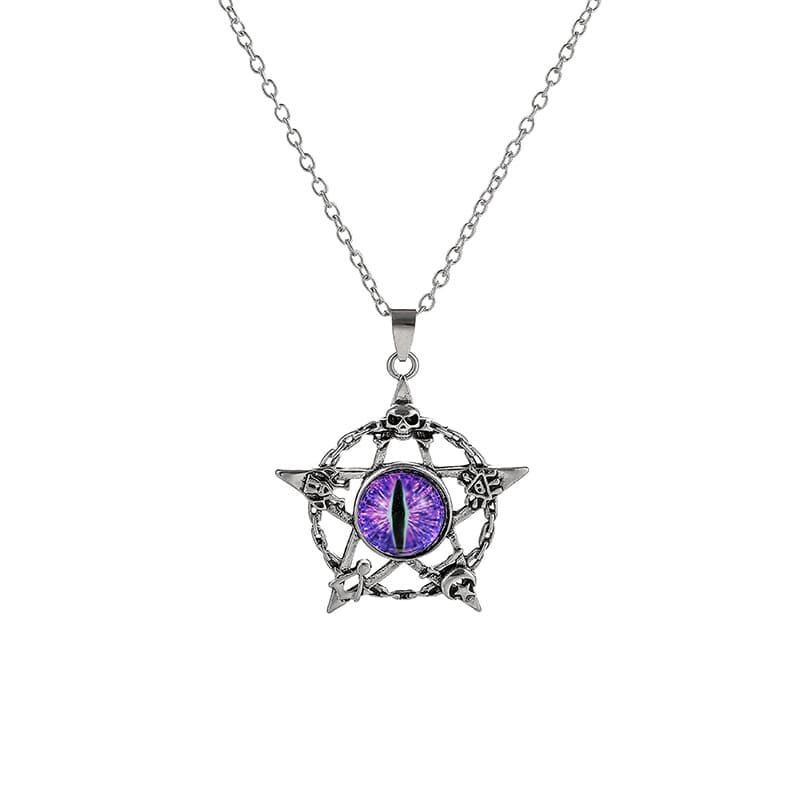 Pentacle of the Dragon���s Gaze Necklace