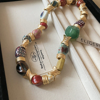Valerie Ceramic Beaded Necklace