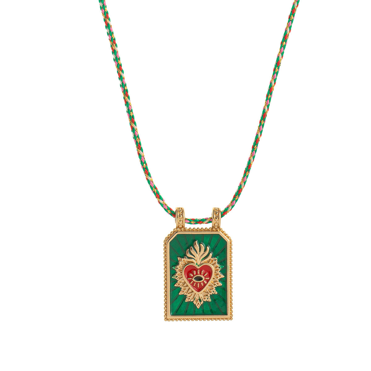 Siyona Cord Charm Necklace