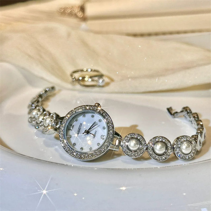 Pearl Bracelet Watch