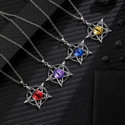 Pentacle of the Dragon���s Gaze Necklace