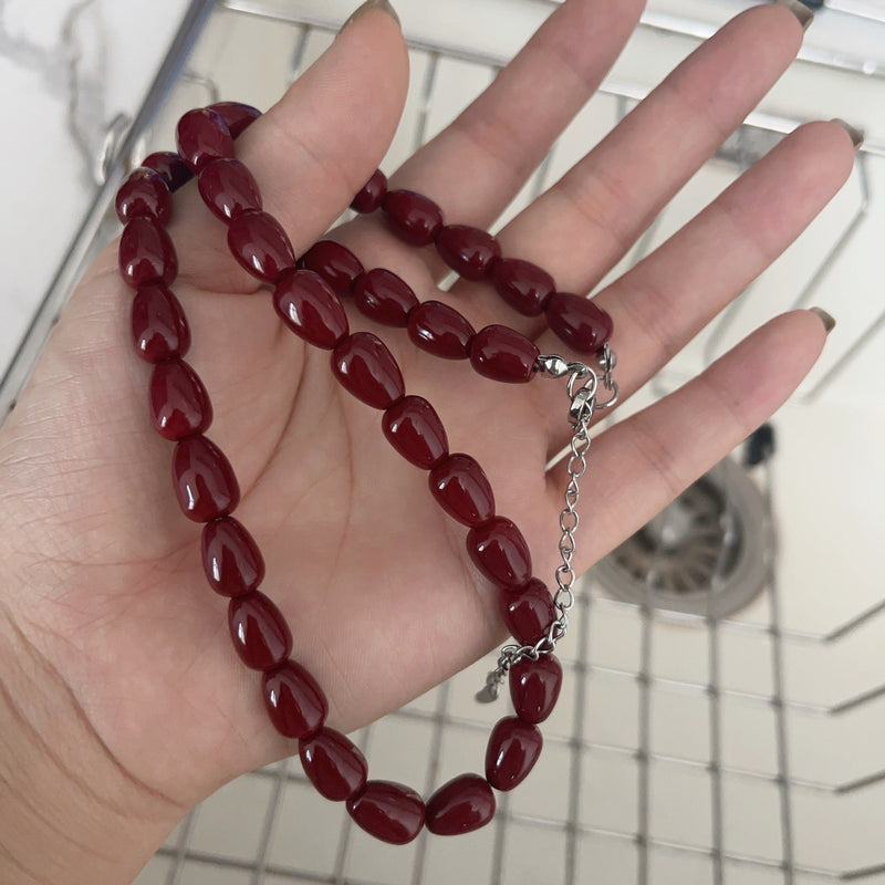 Odessa Brushed Pendant Necklace