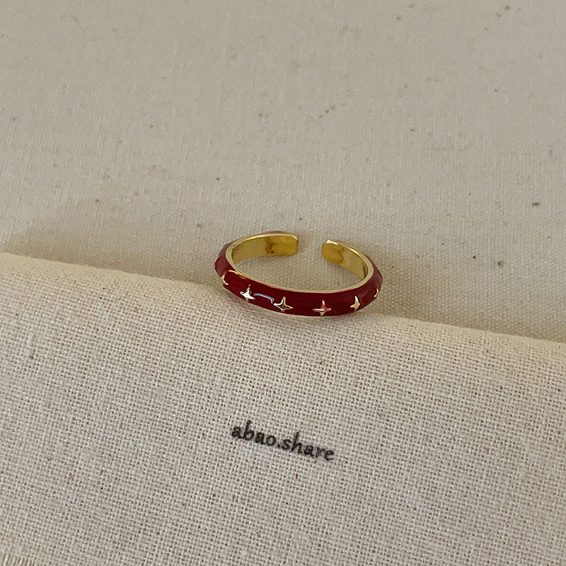 Ilaria Delicate Enamel Ring
