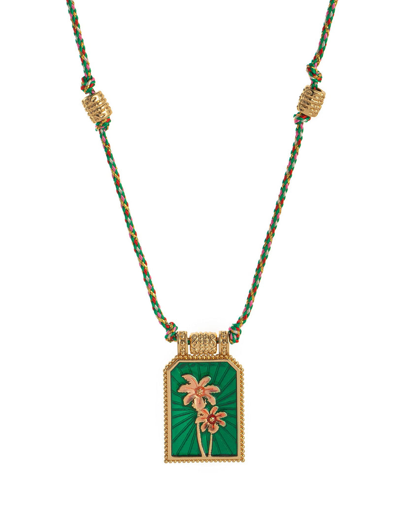 Siyona Cord Charm Necklace
