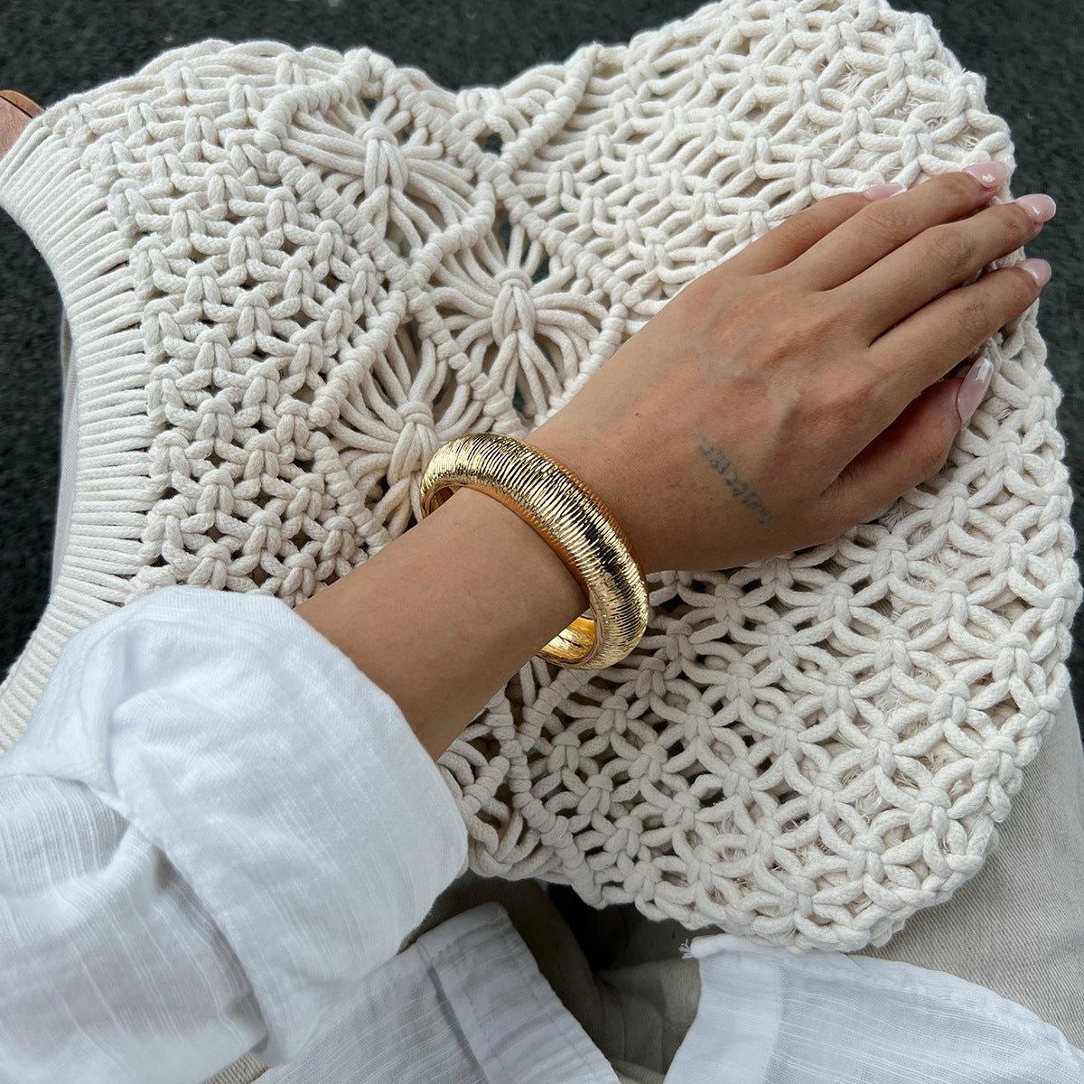 Juliette Gradient Resin Bangle