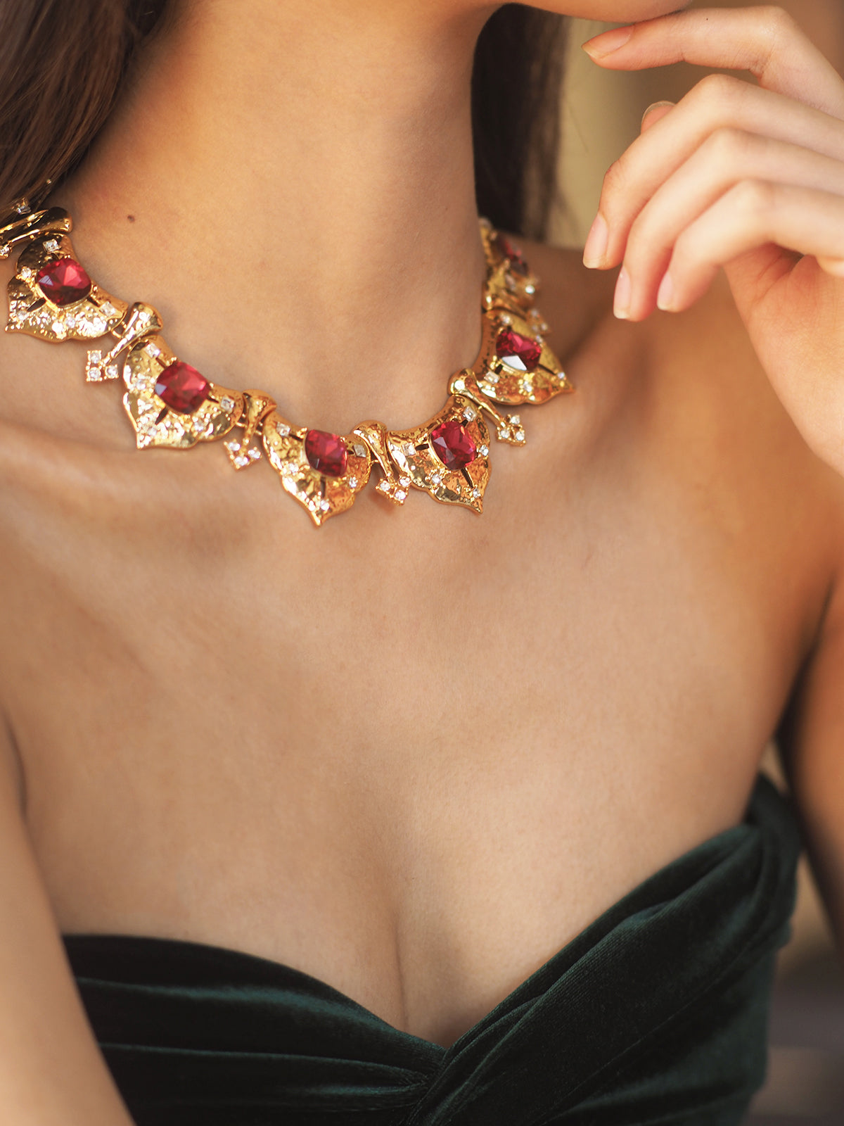Inga Ruby Necklace