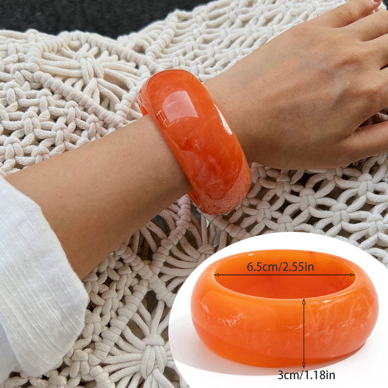 Egypt Swirl Resin Bangle