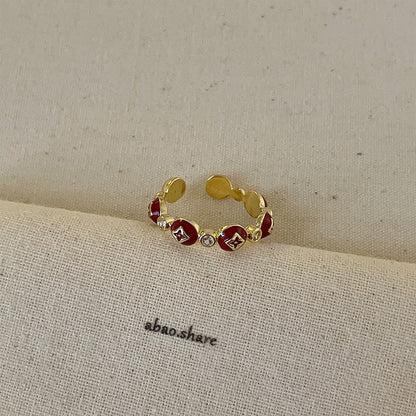 Ilaria Delicate Enamel Ring