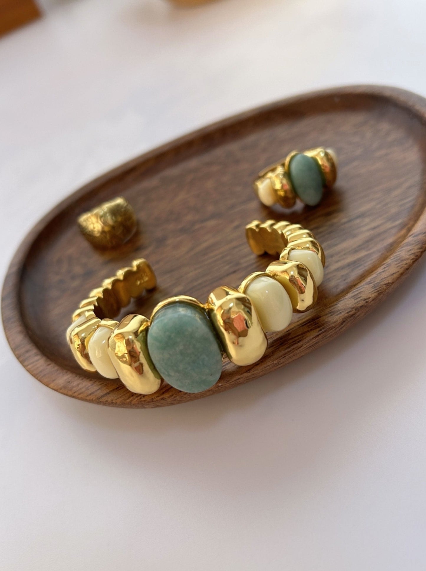 Nilah Amazonite Antique Bracelet