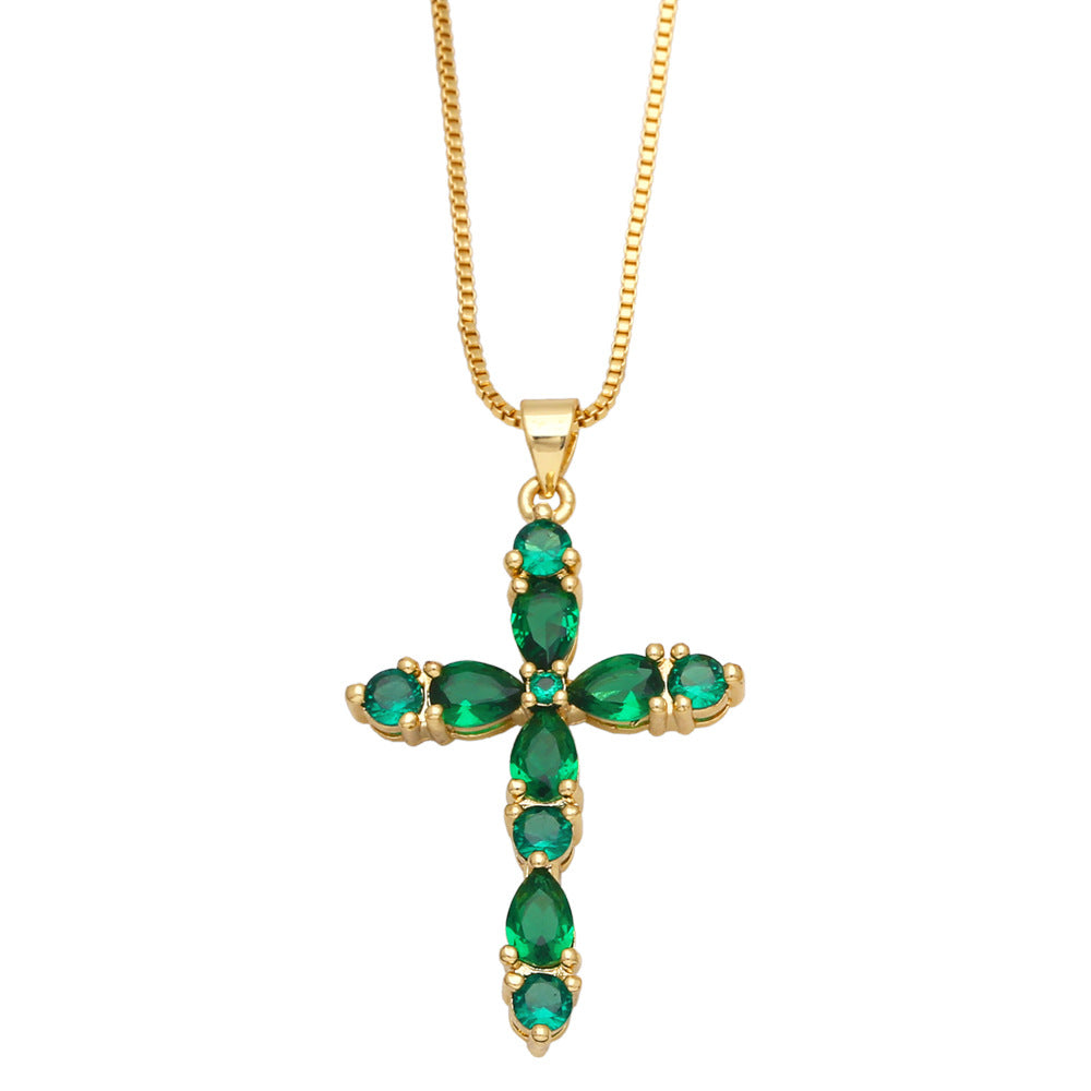 Ainhoa Colorful Zircon Necklace