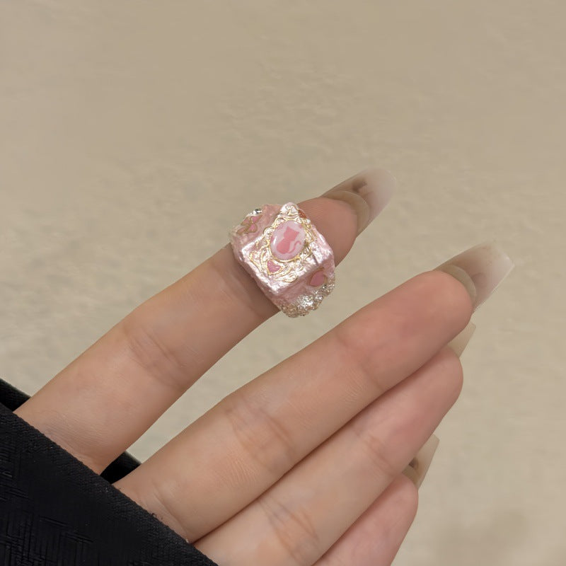 Zendaya Cat Bowknot Enamel Ring