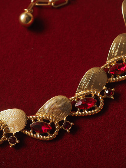 Jirah Ruby-red Necklace