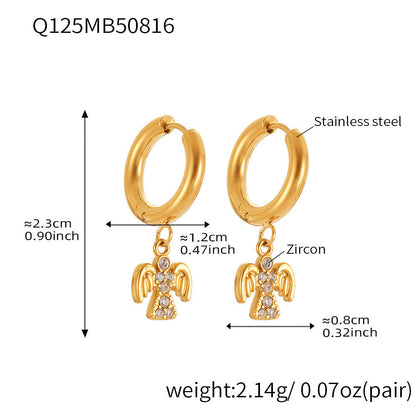 Draya Zircon Stud Earrings