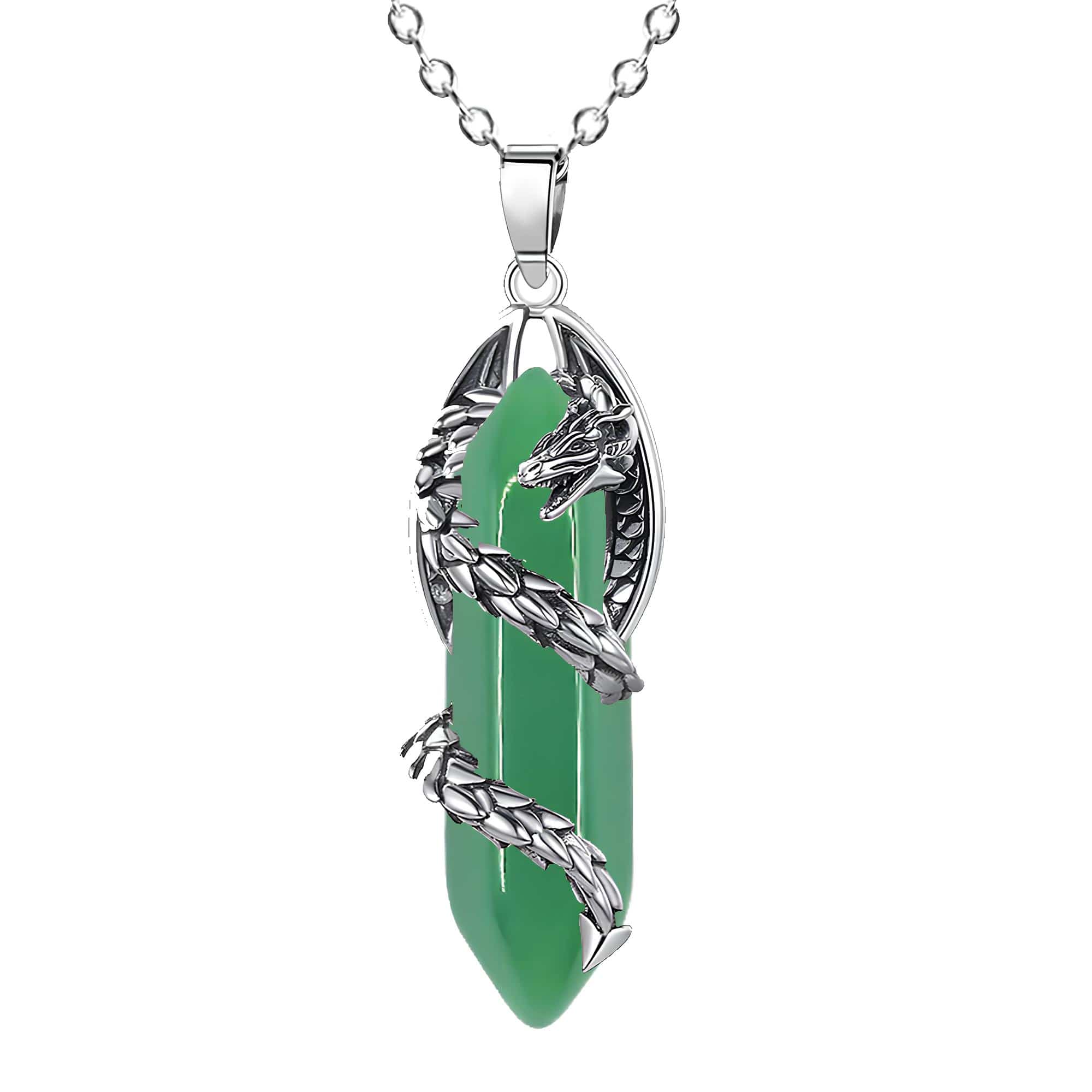 Celestial Dragonfang Crystal Necklace
