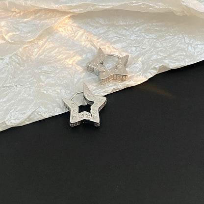 Vivi Star Huggie Earrings