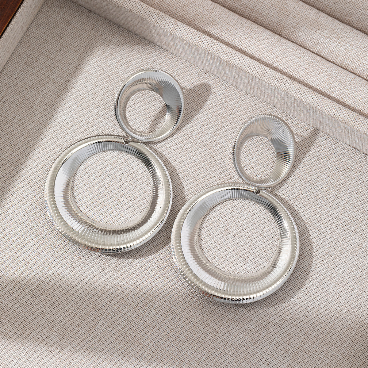 Alayah Sculptural Hoop Earrings